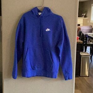 Nike Blue Pullover Hoodie